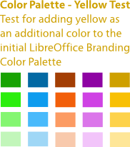 File:2010-10-21 LibreOffice Branding Idea ColorTest Yellow.png