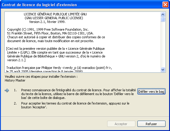 FR.FAQ Generale Extensions Installation2Licence.PNG