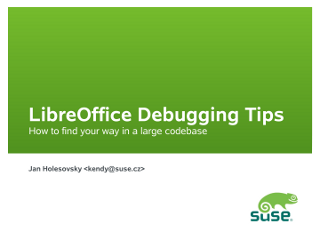 LibreOffice debugging tricks