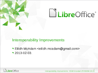 Interoperability Improvements