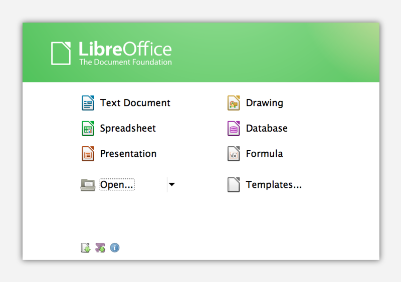 File:LibreOffice 3.6.0.3 Start Center.png