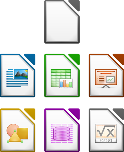 Design/Whiteboards/LibreOffice Initial Icons - The Document Foundation Wiki