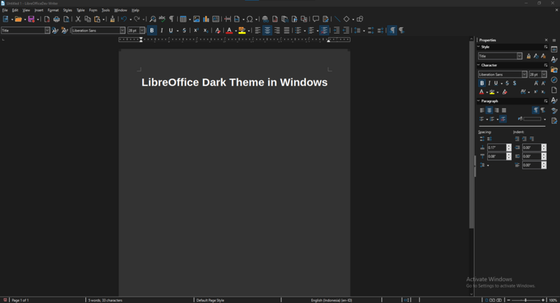 File:LibreOffice Dark in Windows.png
