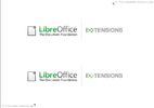 Logo for LibO Extensions website by Nikash Singh