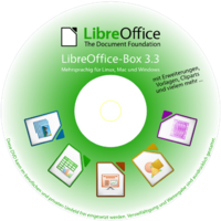 dvd box label LibreOffice-Box DE