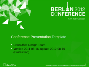 LibreOffice Conference 2012 PresentationTemplateExample.png