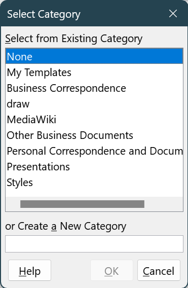 Document Templates in Writer - The Document Foundation Wiki