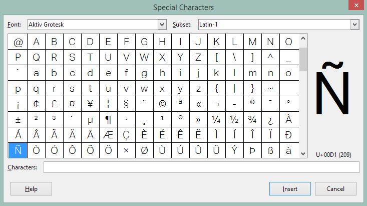 File:4.4 Simplification of Writer special character dialog.png