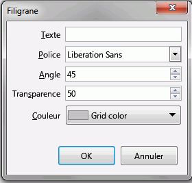 dialogue Format filigrane