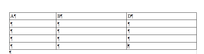 copie d'écran après suppression