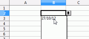 schermata della finestra Validità dati