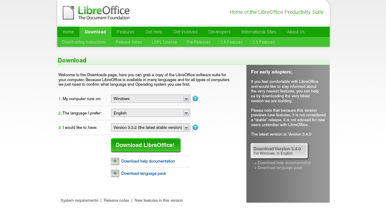 apache openoffice free download windows 10 offical site