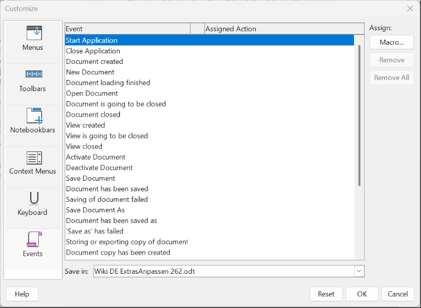 Tools Customize menu - The Document Foundation Wiki