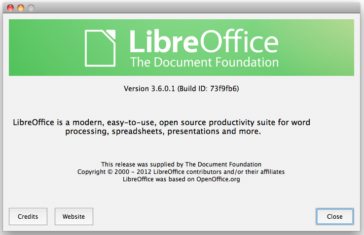 File:LibreOffice 3.6.0.1 About box.png