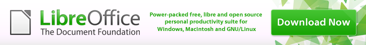 LibreOffice banner 728x90px