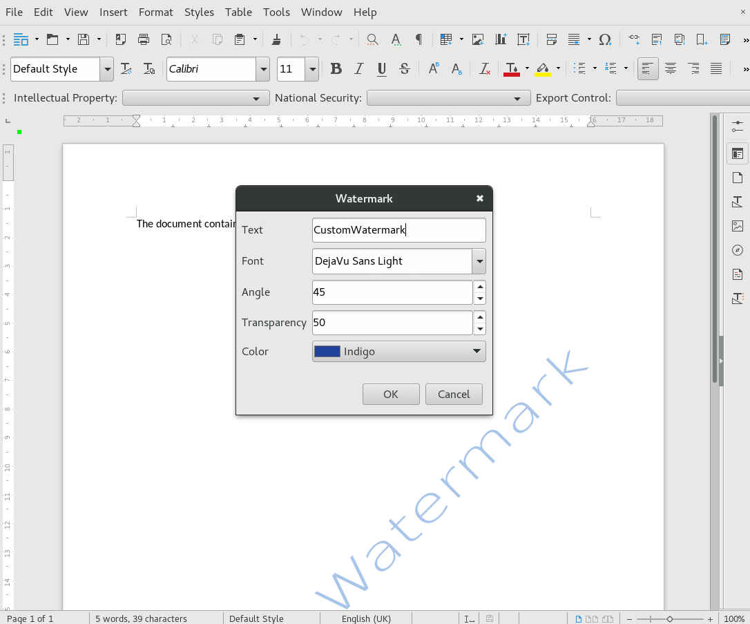 Как изменить стиль презентации libreoffice