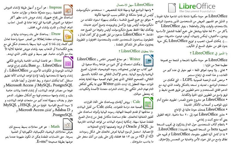 File:LibreOffice Arabic Brochure.JPG