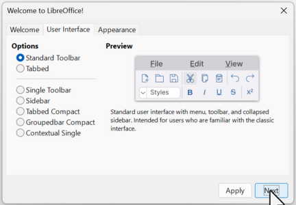User Interface