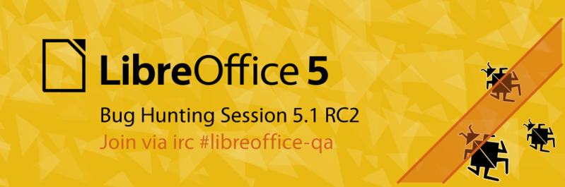 File:LibreOffice LogoImprovements2016 Ideation Banner BugHunting.png
