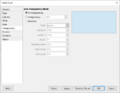 "Transparency" Tab