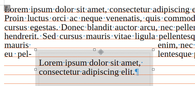 Fixed page line-spacing formatting within frames.