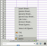Protect sheet accessible from sheet tab