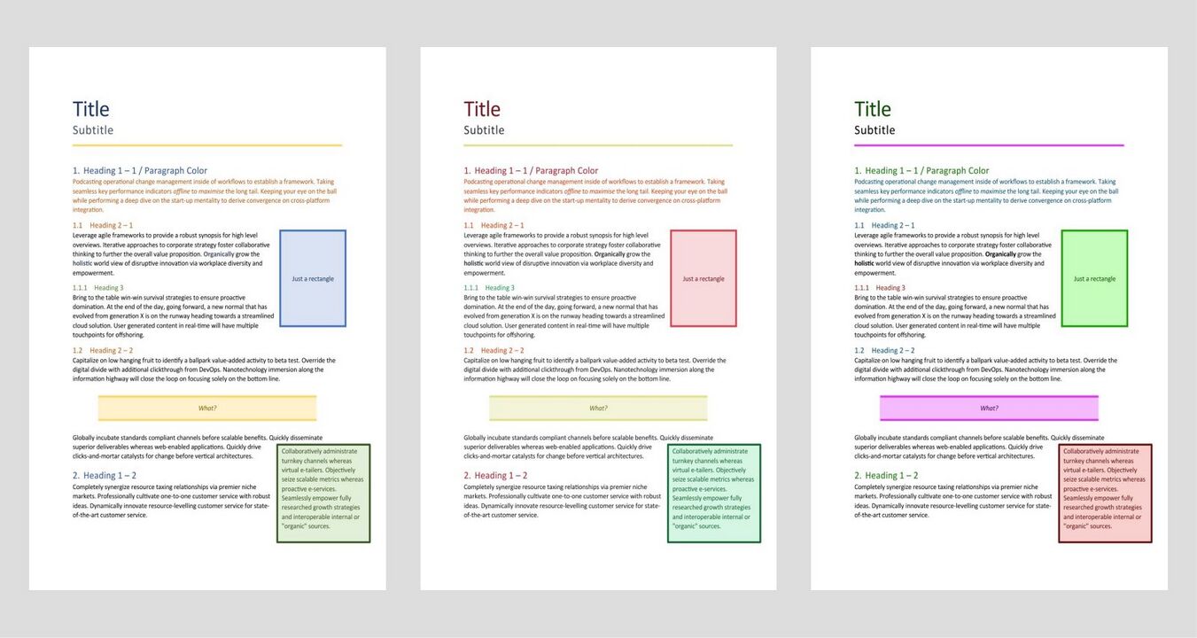 Document Themes