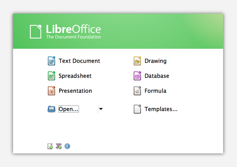 File:LibreOffice 3.6.0 Start Center.png