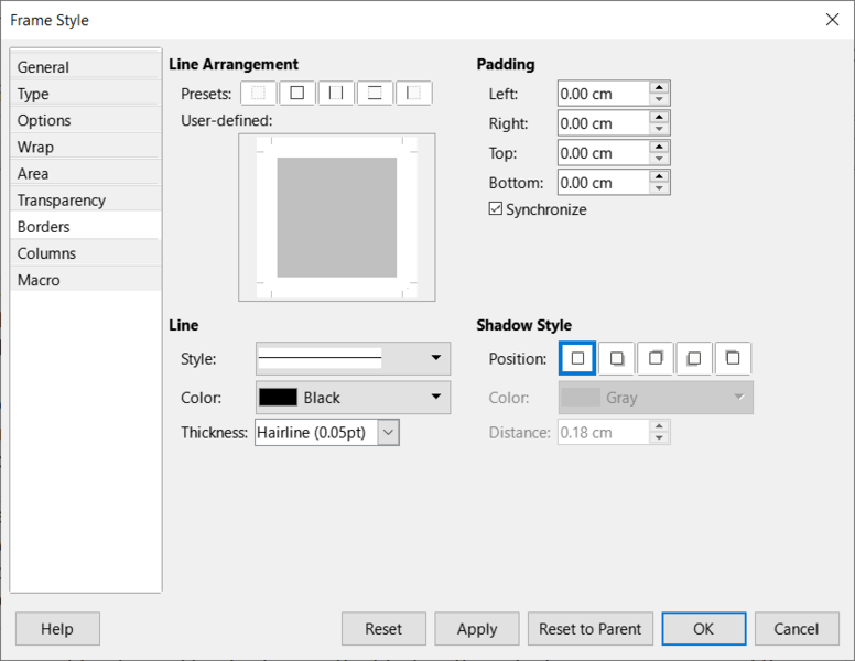 File:252EN Writer Dialog FrameStyleBorders.png