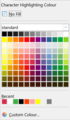 "standard" Color palette
