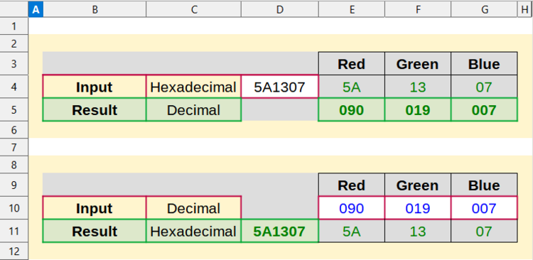 Convert color values - The Document Foundation Wiki