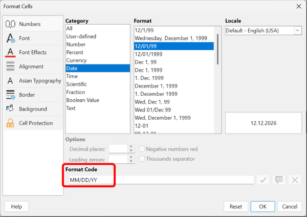 Format date - The Document Foundation Wiki