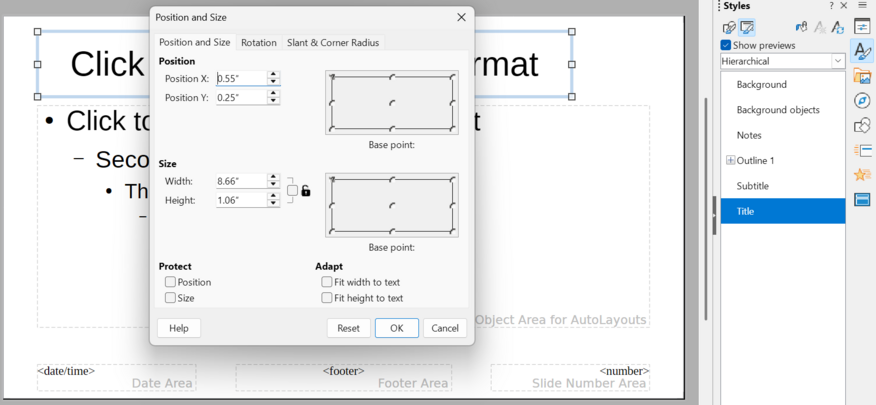 "Default" Master View